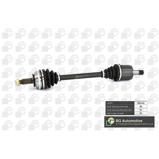 BGA CV Drive Shaft Driveshaft Front Right DS2502RA
