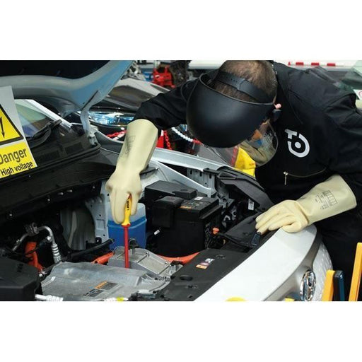 Laser Protective Arc Flash Face Shield - 1000V rated 6636 Laser  - Town Parts