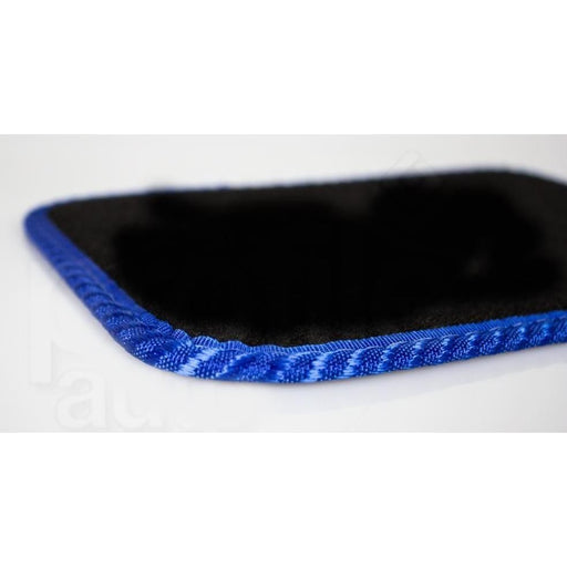 Tailored Blue Trim Carpet Mats Mini 15-18 5 Door Version (F55) 15 16 17 18 UKB4C  - Town Parts