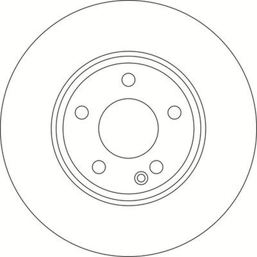 Abtex 2 x Vented Front Brake Discs BD1878V