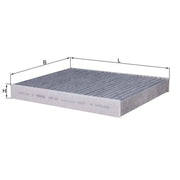 Mahle Cabin Air Filter (Pollen Filter) LAK 153