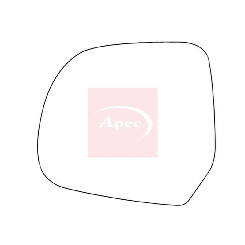 Apec Exterior Wing Mirror Glass Left AMS2147
