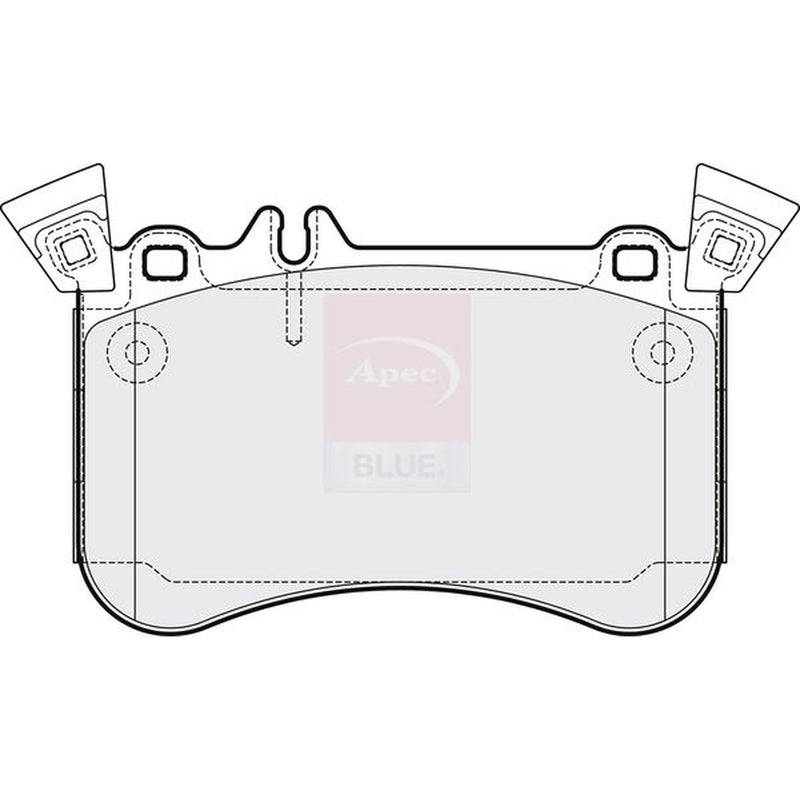 Apec Front Brake Pad Set PD3718