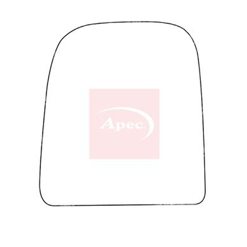Apec Exterior Wing Mirror Glass Left AMS2829