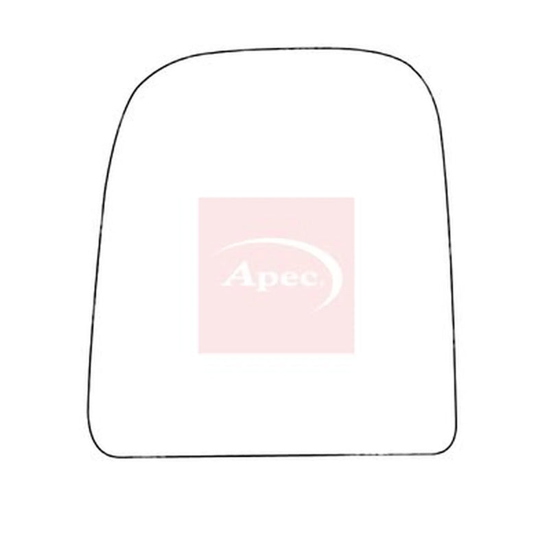 Apec Exterior Wing Mirror Glass Left AMS2829
