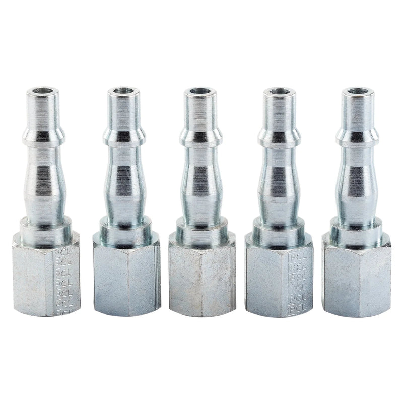 Draper 1/4" Female Thread PCL Coupling Screw Adaptor Pack of 5