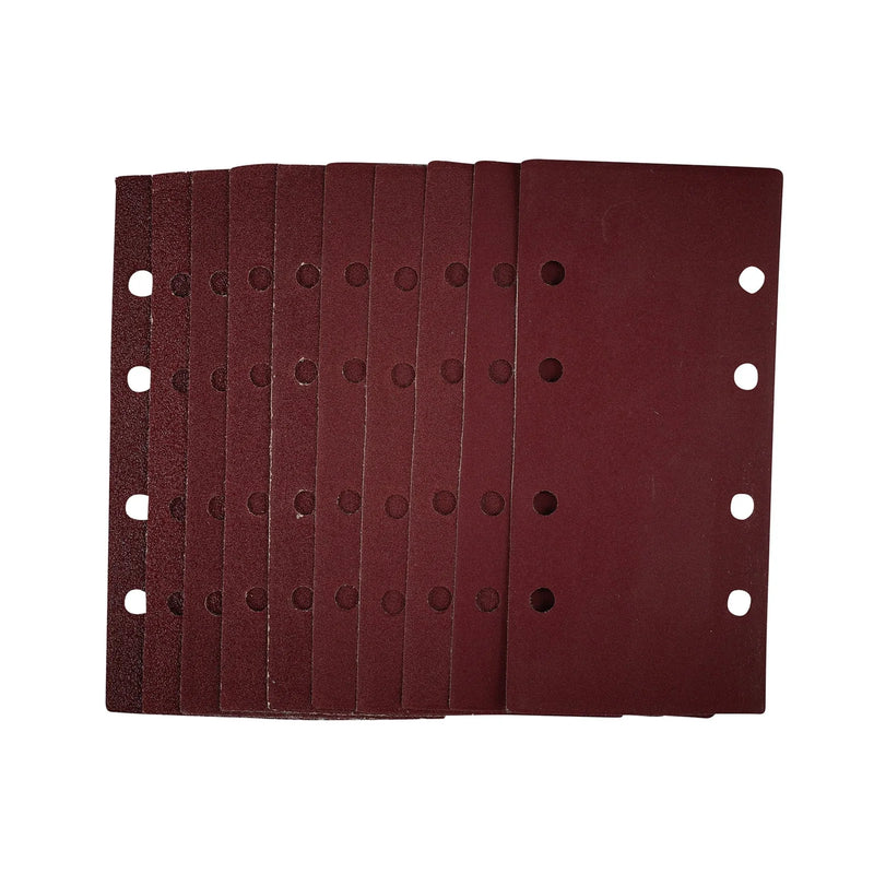 Draper Sanding Sheets 93x190mm Assorted Grit Pack of 10
