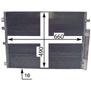 Mahle Air Conditioning Condenser AC 773 000S