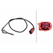 Hella Exhaust Gas Temperature Sensor Lower 6PT 010 376-601