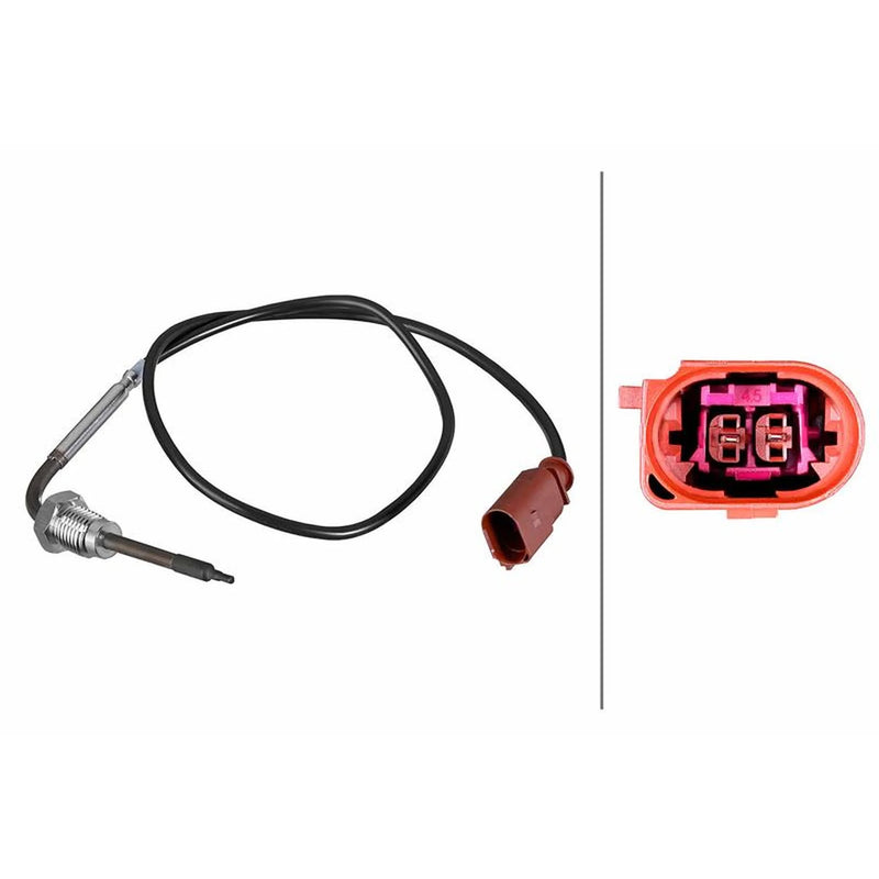 Hella Exhaust Gas Temperature Sensor Lower 6PT 010 376-601