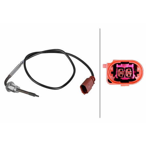 Hella Exhaust Gas Temperature Sensor Lower 6PT 010 376-601