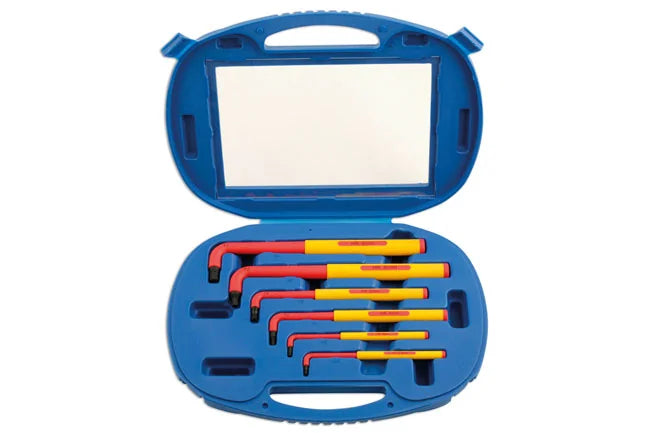 Laser Tools Extra Long Insulated Hex Key Set 6pc - PL
