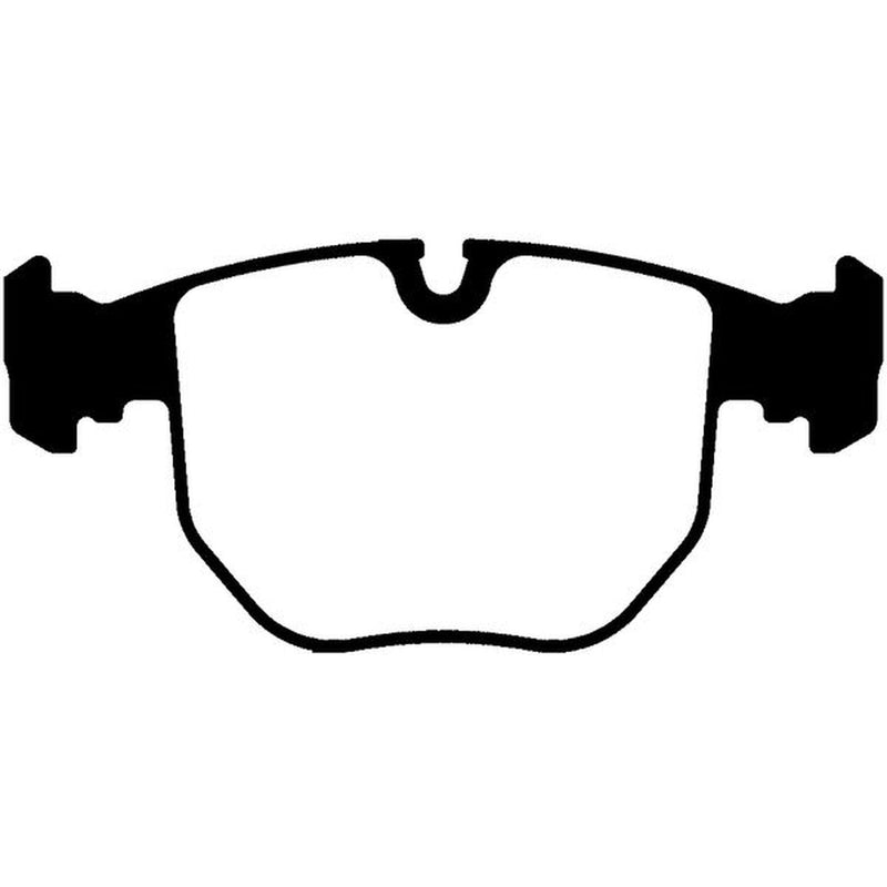 Abtex Front Brake Pad Set PLU997