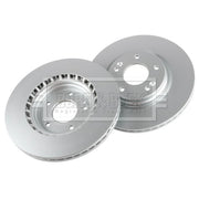 Borg & Beck 2 x Vented Front Brake Discs BBD5563