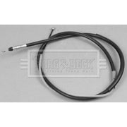 Borg & Beck Handbrake Cable Left Rear BKB2847