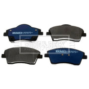 Borg & Beck 4 x Front Brake Pad Set BBP2845