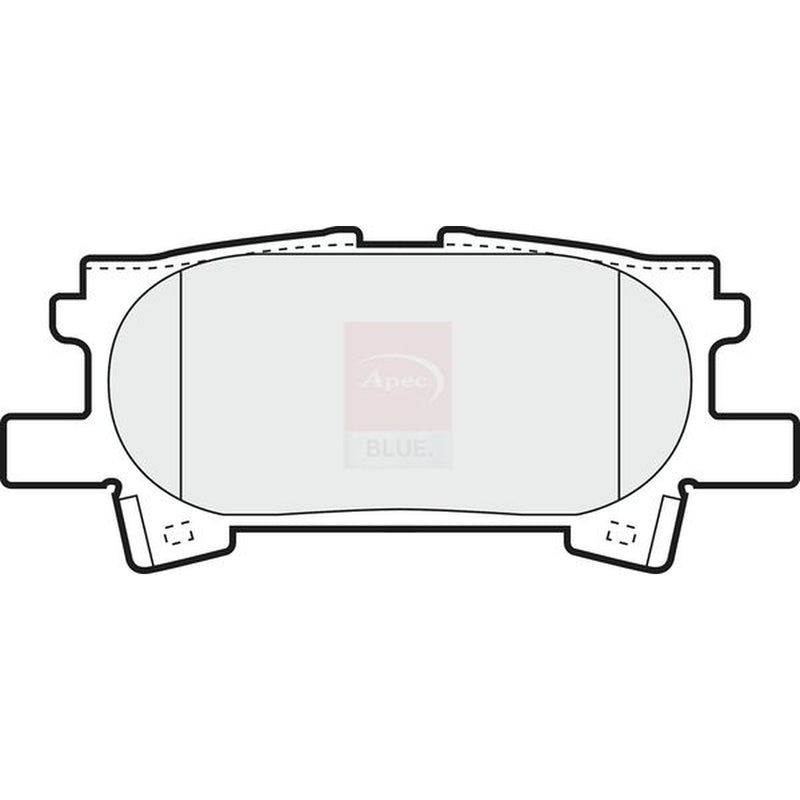 Apec Rear Brake Pad Set PD3594