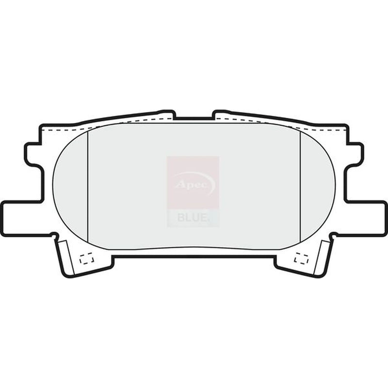 Apec Rear Brake Pad Set PD3594
