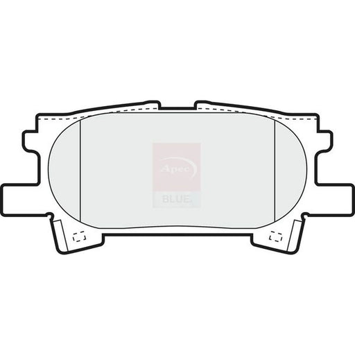 Apec Rear Brake Pad Set PD3594
