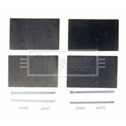 Borg & Beck Brake Pad Accessory Fitting Kit Front BBK1035