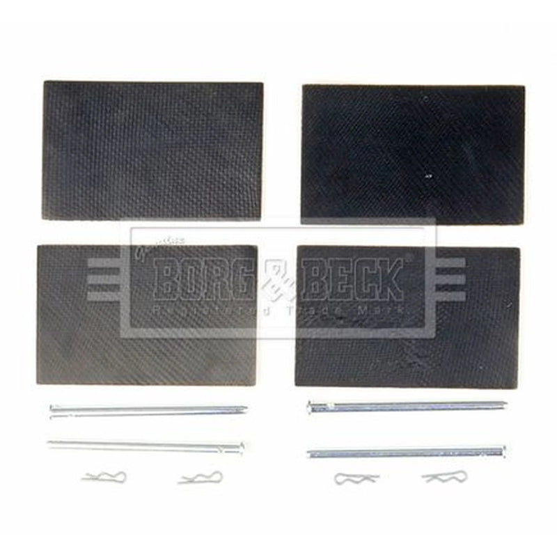 Borg & Beck Brake Pad Accessory Fitting Kit Front BBK1035