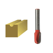 Faithfull Router Bit TCT Radius 5.0 x 18mm 1/4in Shank - FAIRB62