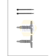 NAPA Brake Pad Accessory Fitting Kit Rear NFK1373