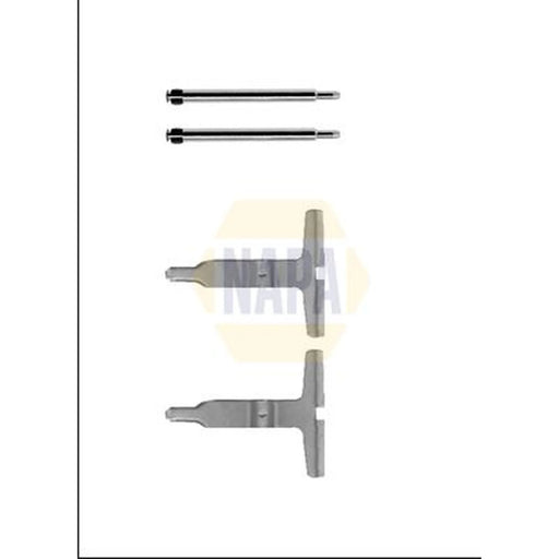 NAPA Brake Pad Accessory Fitting Kit Rear NFK1373
