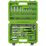 Draper Metric Socket Set 100 Piece 1/4” & 1/2” Sq. Dr.