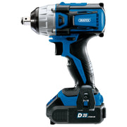 D20 Impact Wrench 20V Brushless 250Nm with 2x 2.0Ah Batteries