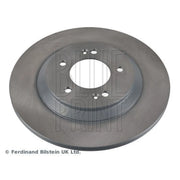 Blue Print 2 x Solid Rear Brake Discs ADG043247