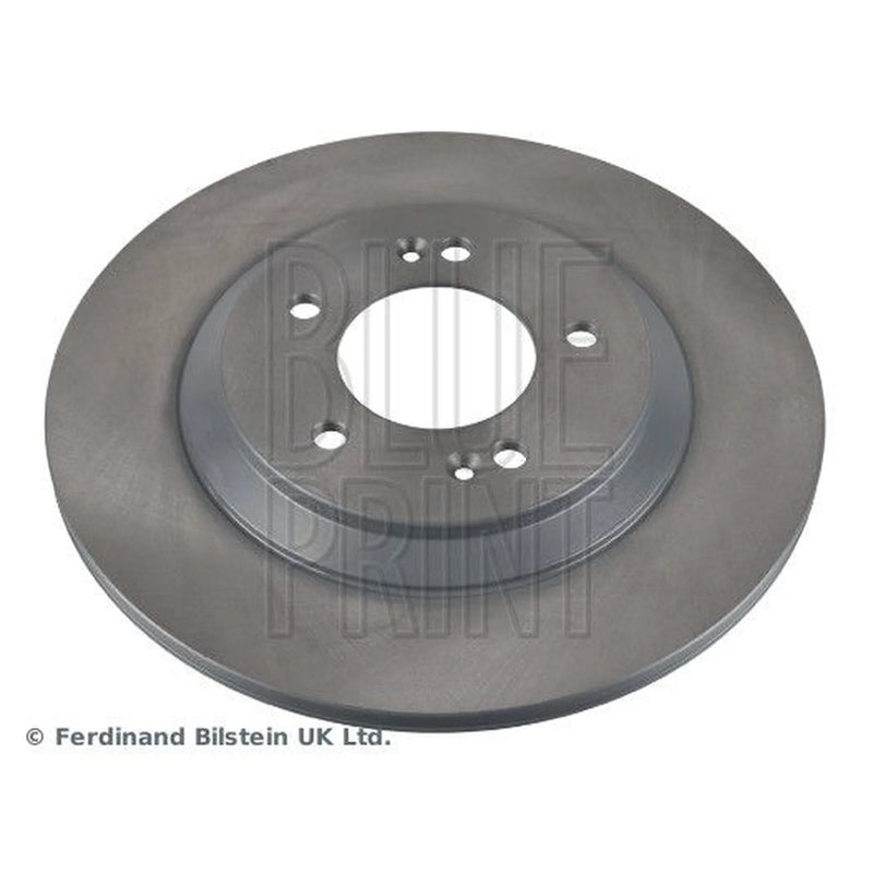Blue Print 2 x Solid Rear Brake Discs ADG043247