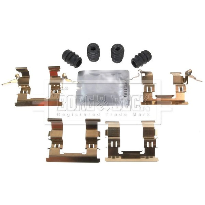 Borg & Beck Brake Pad Accessory Fitting Kit Front BBK1522