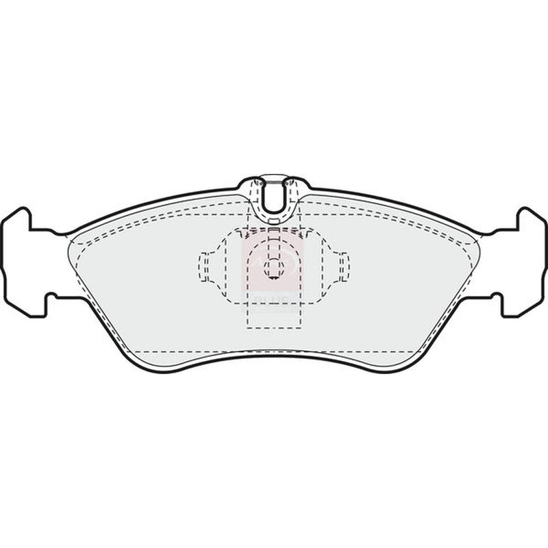 Apec Rear Brake Pad Set PD3113
