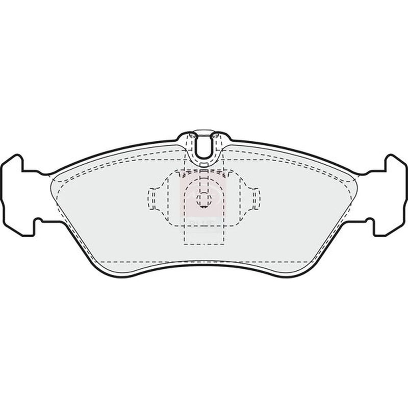 Apec Rear Brake Pad Set PD3113