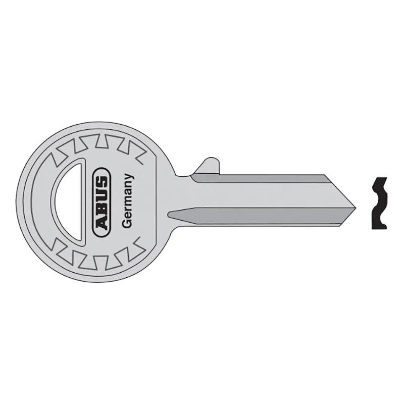 ABUS Mechanical 24-41-885 Right Hand 4 Pin Key Blank - 10002706-01