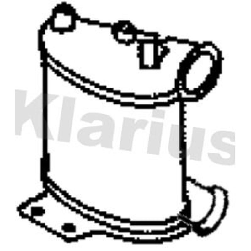 Klarius Diesel Particulate Filter W/Cat T/A 390869 31293464 390869