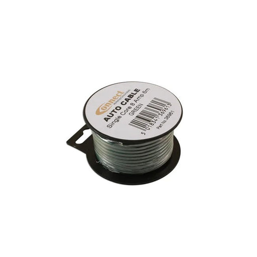 Connect Green Single Core Auto Cable 14/0.30 6m - CPL