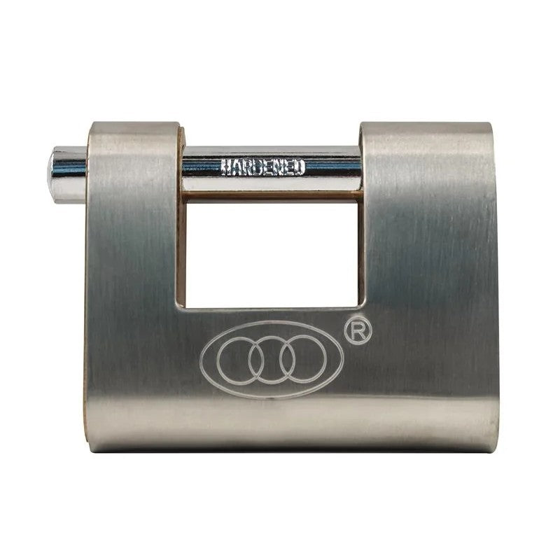 Faithfull Brass Shutter Padlock 60-80mm