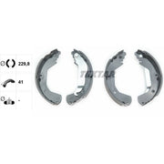 Textar Brake Shoe Set Axle Kit 91080200