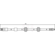 Apec Brake Hydraulic Hose Line Front HOS3567