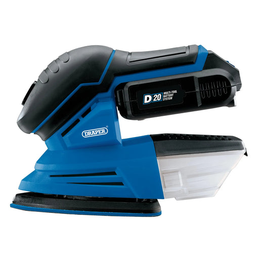 D20 Detail Sander 20V Tri-Base D20TBS135