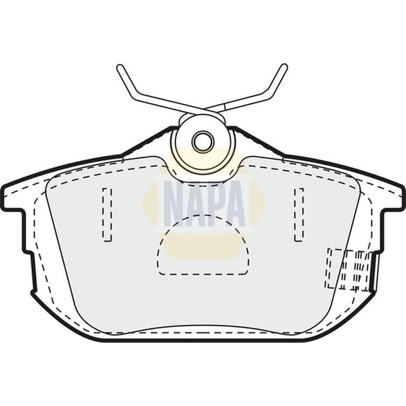 NAPA Rear Brake Pad Set NBP1056