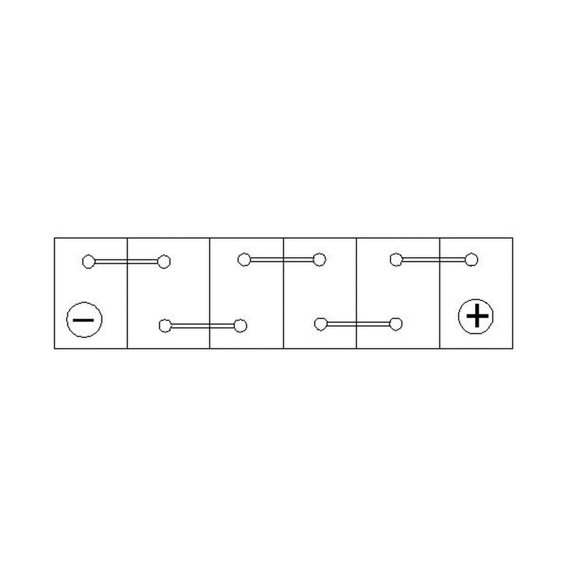 Bosch Batteries Battery 12V 44Ah 440A 0 092 S40 010