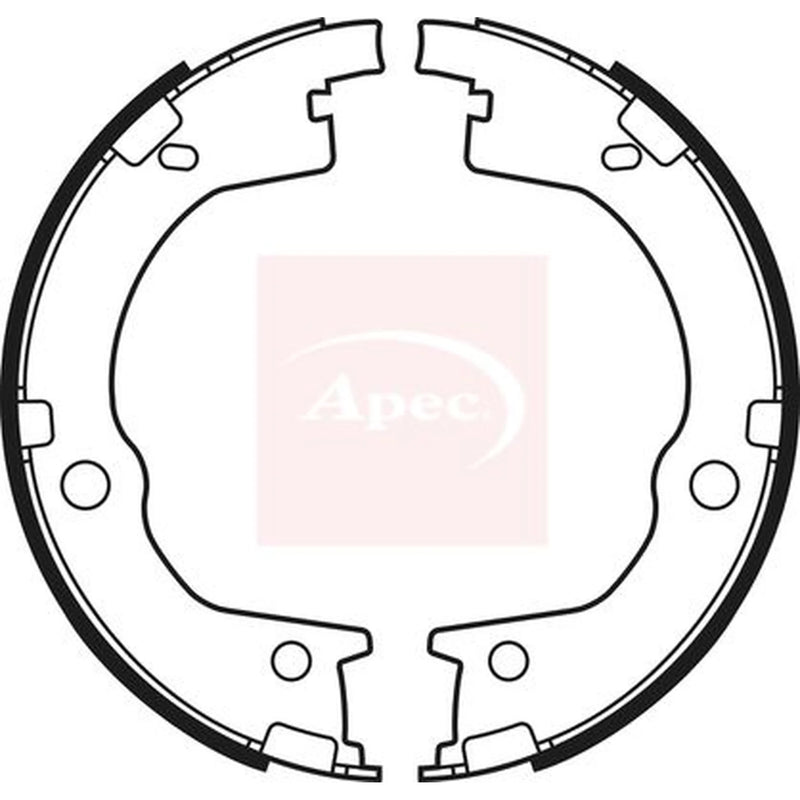 Apec Parking Brake Shoe Set SHU746