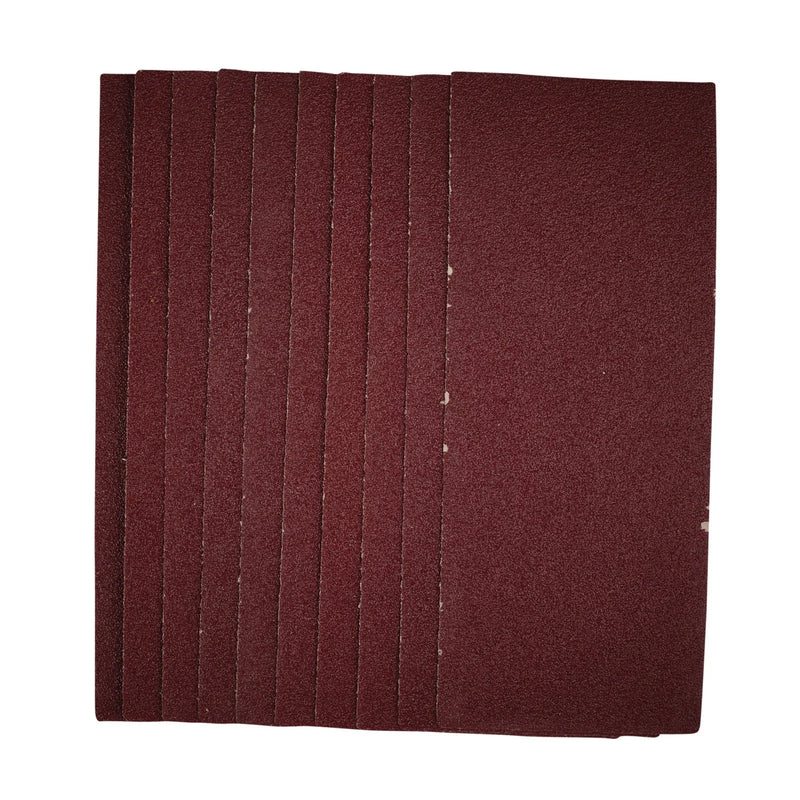 Draper Sanding Sheets 93x230mm 40 Grit Pack of 10