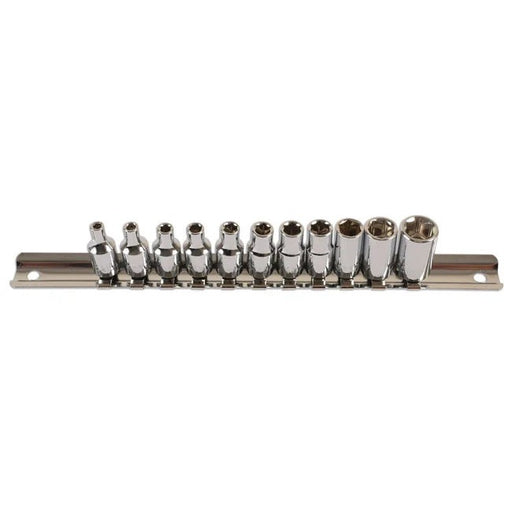 Laser Tools BA Socket Set 1/4"D 11pc - PL