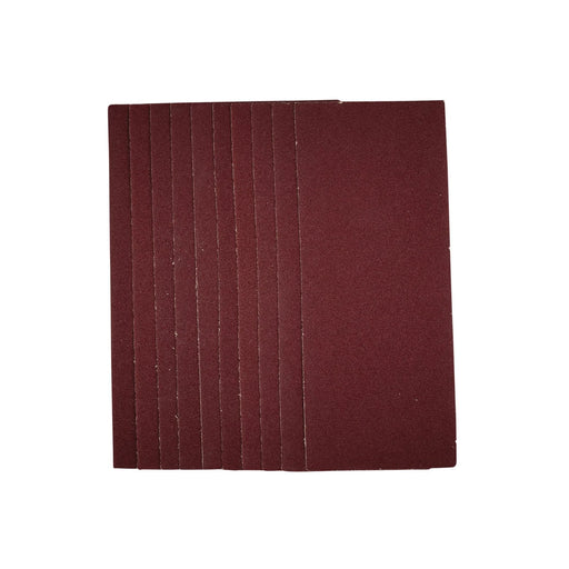 Draper Sanding Sheets 93x230mm 80 Grit Pack of 10