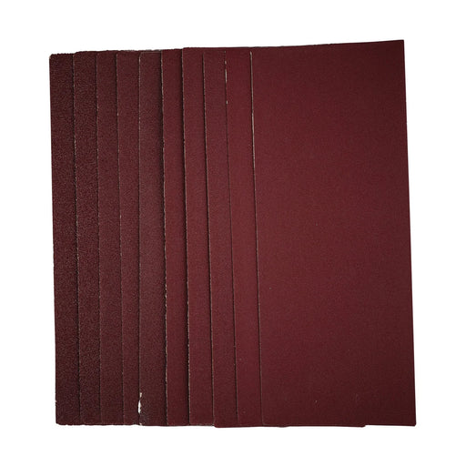 Draper Sanding Sheets 93x230mm Assorted Grit Pack of 10
