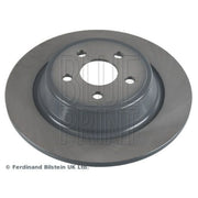 Blue Print 2 x Solid Rear Brake Discs ADF124375